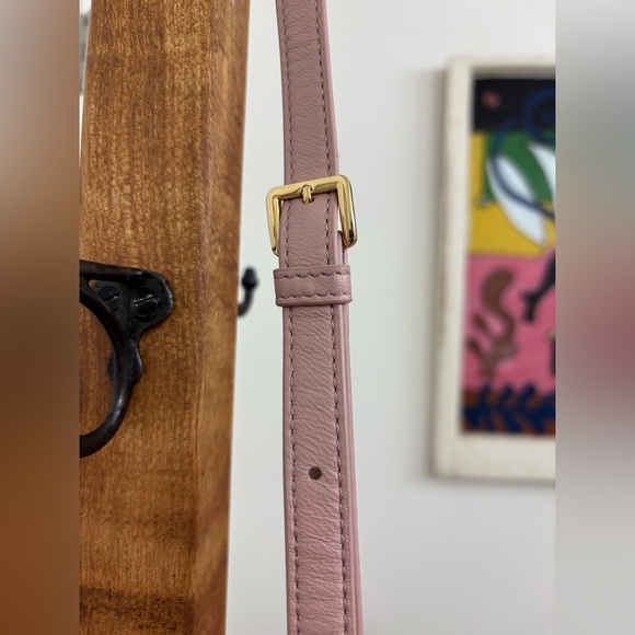 Quince Pink Quilted Crossbody Bag - Picture 3 of 12